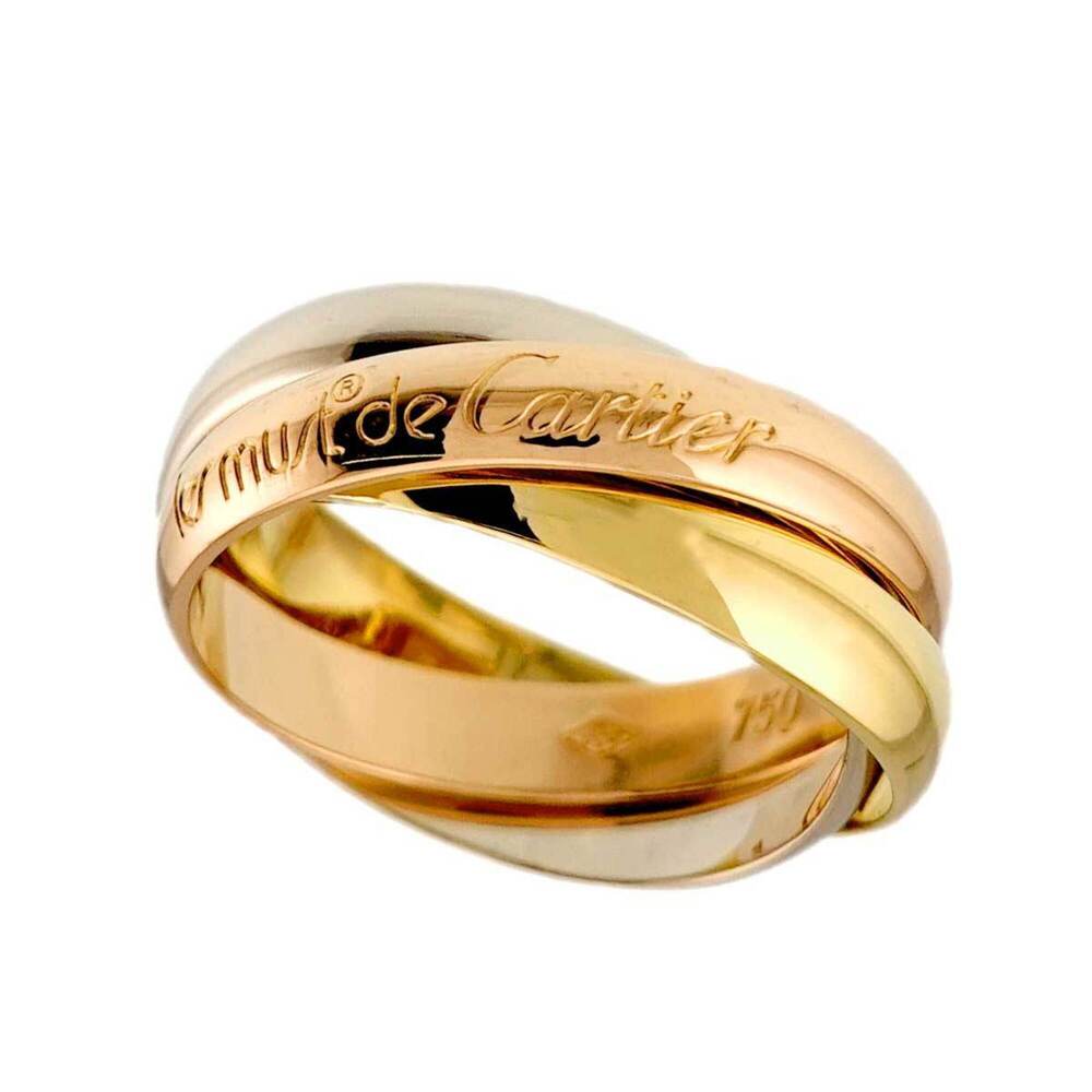 CARTIER 18k Gold Trinity Ring #51 - Picture 3 of 8